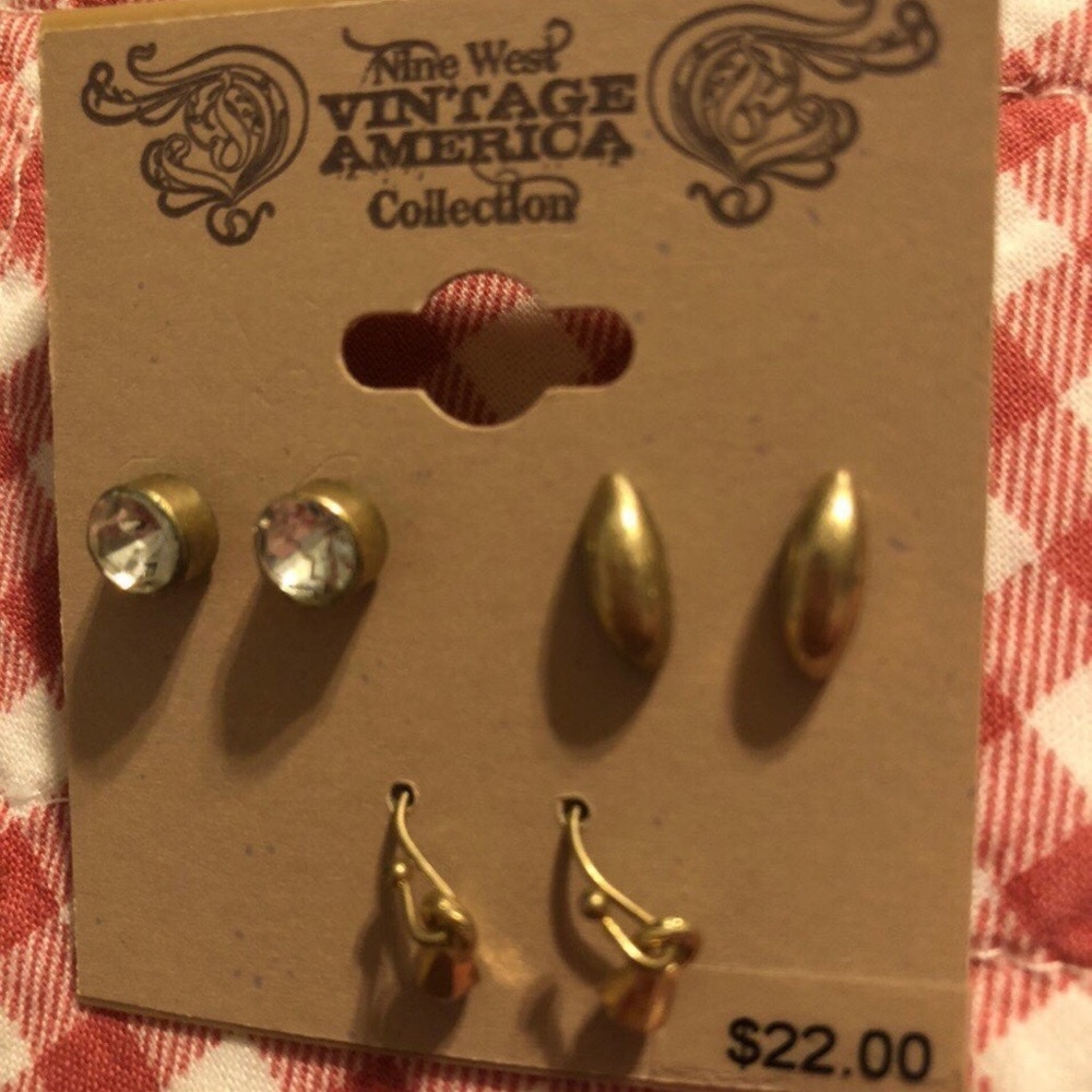 Nine West Vintage America Collection Earring Trio